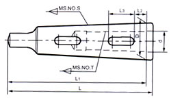 din2185 morse taper sleeve