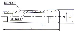 morse taper sleeve
