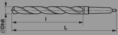 Din346 taper shank drill bits 